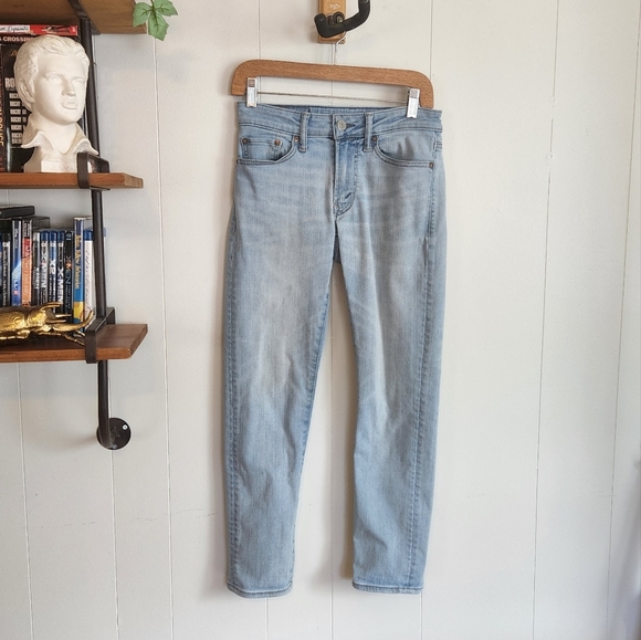 American Eagle AEO Mens Slim Jeans Next Level Flex Light Wash 26x28 Stretchy - Picture 2 of 9